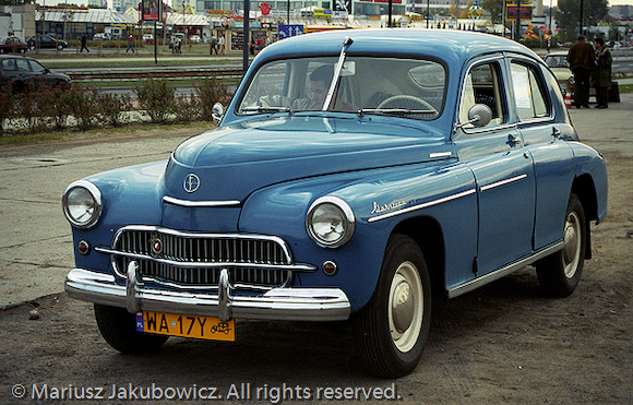 Warszawa auto historia